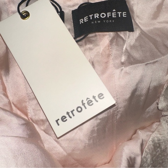 Retrofete Pastel Ombre Rainbow Long Sequin High‎ Slit XS or XXS - Picture 5 of 6